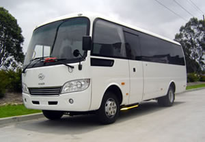 29 seat Higer Munro Auto Mini-Coach for hire, rent and charter