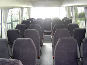 29 seater bus for hire